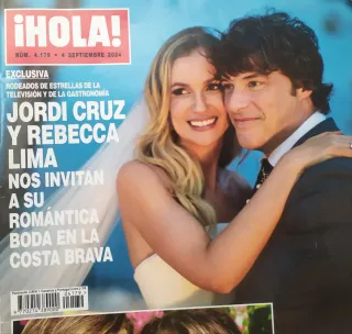 Revista Hola n°4.179 4/9/2024 - Boda de Jordi Cruz