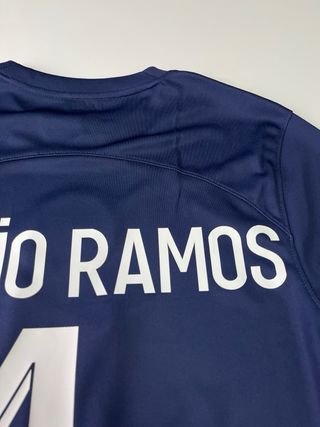Camiseta PSG 2022 23 Sergio Ramos 4 Nike talla S