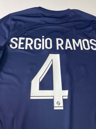Camiseta PSG 2022 23 Sergio Ramos 4 Nike talla S