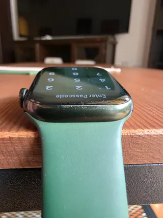 Apple Watch Series 7 45mm Verde/Plata