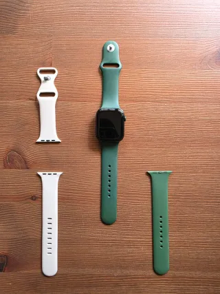 Apple Watch Series 7 45mm Verde/Plata