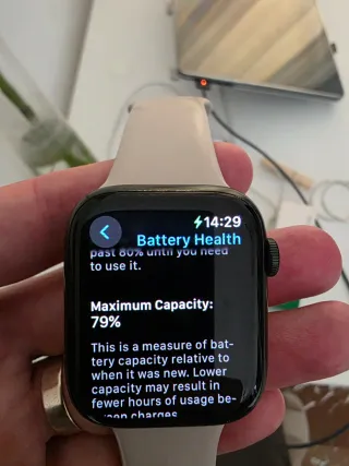 Apple Watch Series 7 45mm Verde/Plata