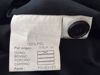 Chaqueta de piel tipo americana - Hombre XL