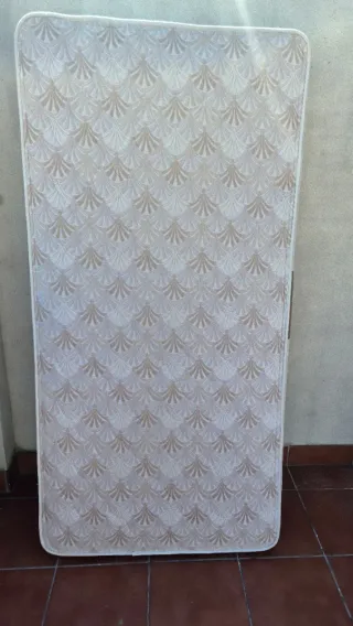 Colchón 90 + Somier + Cabecero Madera