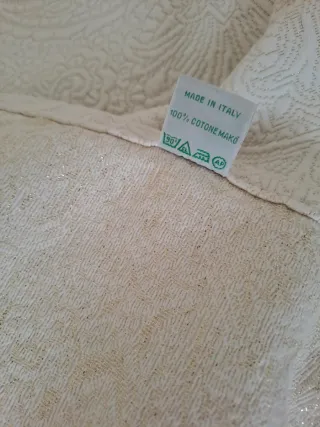 Copriletto vintage puro cotone