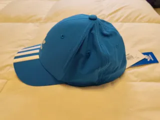 GORRA ADIDAS ADICOLOR CLASSICS AZUL Y BLANCA UNISE
