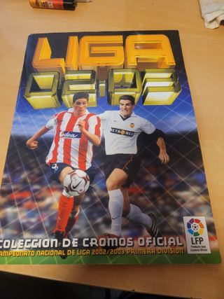 Album Fútbol la liga LFP 02/03 Casi Completo