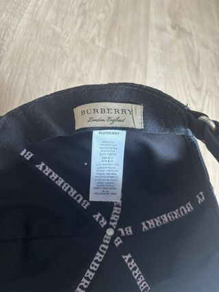 Gorra Burberry