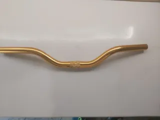 Jgo.Manillar Fixie Doble Altura Dorado