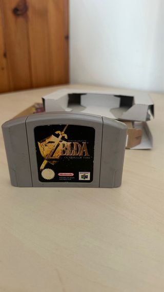 Zelda Ocarina of Time N64 Caja 1999 GOTY