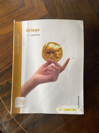 GRIEGO SERIE DESCIFRA BTO SABER HACER