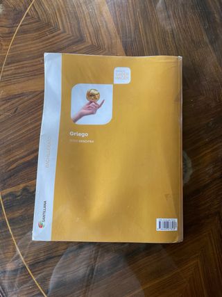 GRIEGO SERIE DESCIFRA BTO SABER HACER