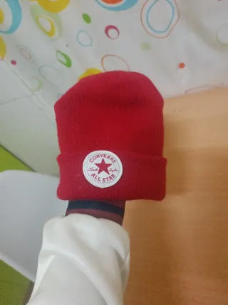 Gorro Converse Rojo -Algohodon  -Original -