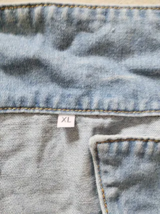 Cazadora vaquera XL con flecos