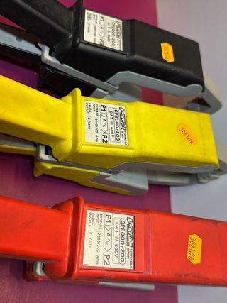 Pinzas Amperimétricas (3 unidades)