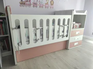 Cuna cambiador bebé