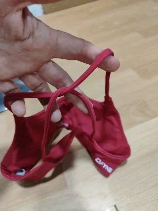 Sujetador deportivo DFYN cruzado rosa