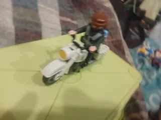 Moto Policía Playmobil
