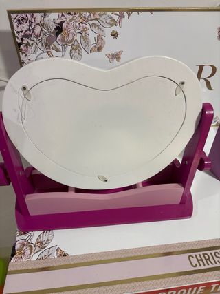 Espejo infantil corazón con cajón