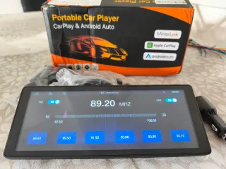 Pantalla Portátil Coche CarPlay Android Auto