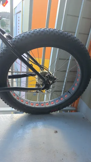 Bicicleta Fat Bike Negra