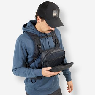 Mochila Pesca Chest Pack 500 15 L + 5 L