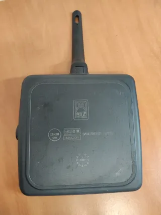 Sartén Grill BRA Negra 28 x 28 cm