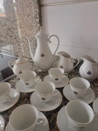 Juego de café porcelana Royal Kent Collection