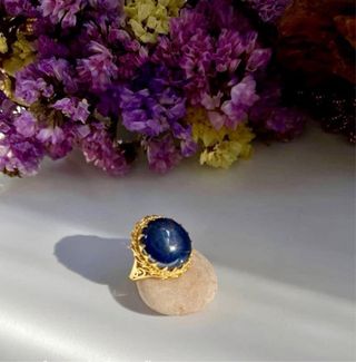 Anillo Zafiro Natural Birmania 9 ct