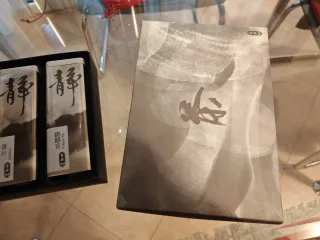 Set 4 scatole di raffinati tè cinesi conf. Regalo