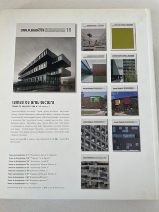 Revista Arquitectura. Viviendas unifamiliares