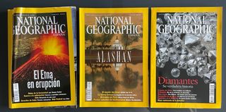 3 revistas NATIONAL GEOGRAPHIC año 2002