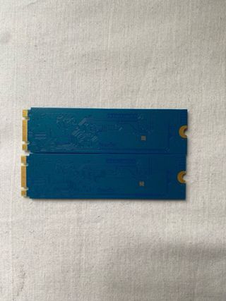 2x WD Blue 500GB SSD M.2 2280 SATA