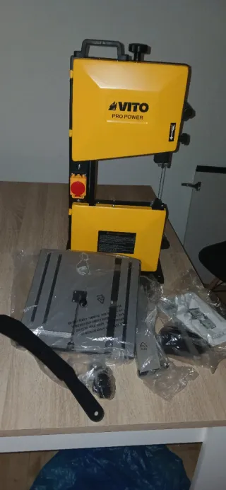 Sierra de cinta Vito Pro Power amarilla