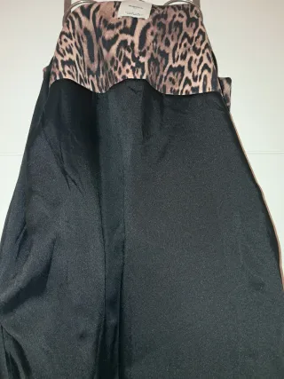 Abrigo Mango Animal Print Talla M
