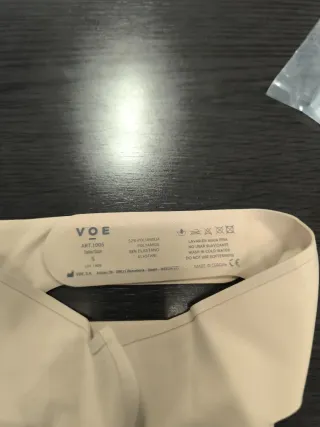 Faja mentón moldeadora talla S beige