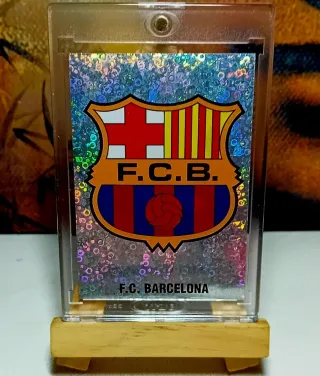 ESCUDO 1995 FC.BARCELONA HOLO PANINI.