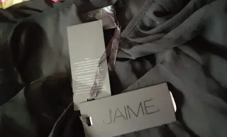 Vestido fiesta lentejuelas negro