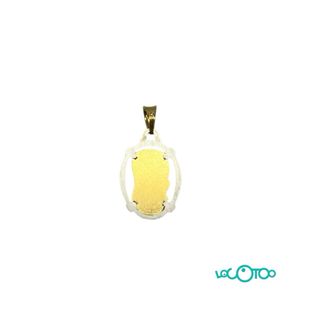 Colgante Oro 18k Virgen Niña