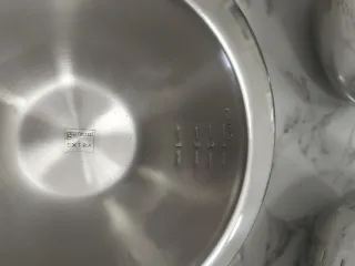 Set 3 Ciotole Acciaio Inox