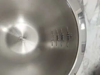 Set 3 Ciotole Acciaio Inox