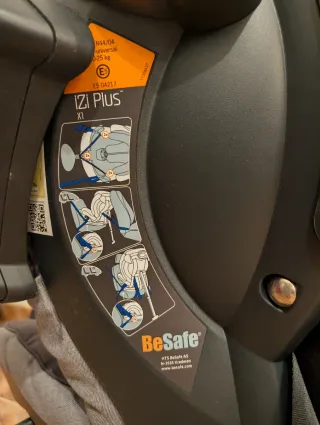 Silla coche BeSafe iZi Plus hasta 25kg
