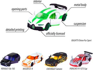 Majorette - Set de 5 Coches Edicion Limitada 10 -