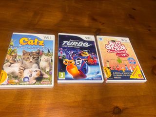 Juegos Wii: Catz, Turbo y Big Brain Academy