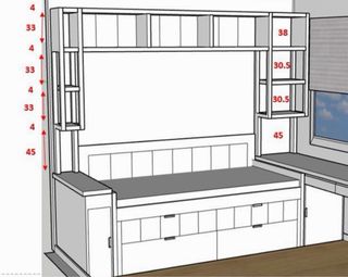 Habitación diseño a medida. Para 2 nin@s