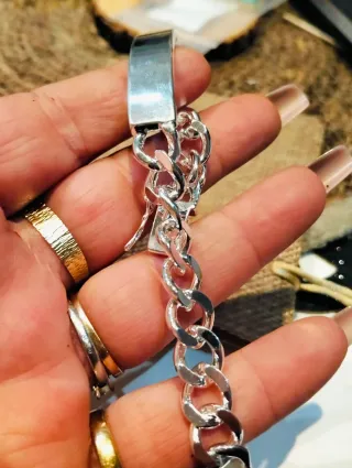 Pulsera esclava de plata 925