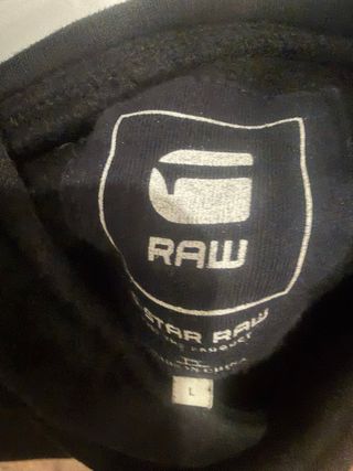 Sudadera G-Star RAW Negra y Azul