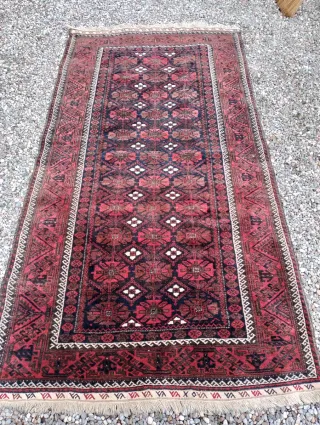 Tappeto orientale Belouch fine Old Mashaad