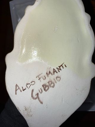 Coppia acquasantiere Aldo Fumanti