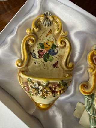 Coppia acquasantiere Aldo Fumanti